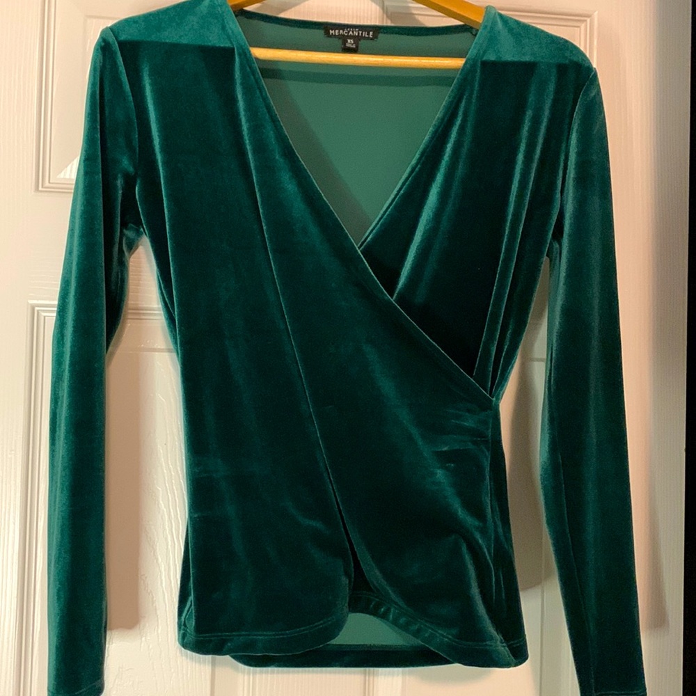 Velvet top